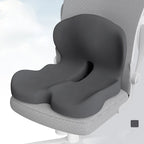 Seat cushion backrest integrated chair cushion memory cotton one-piece fart pad