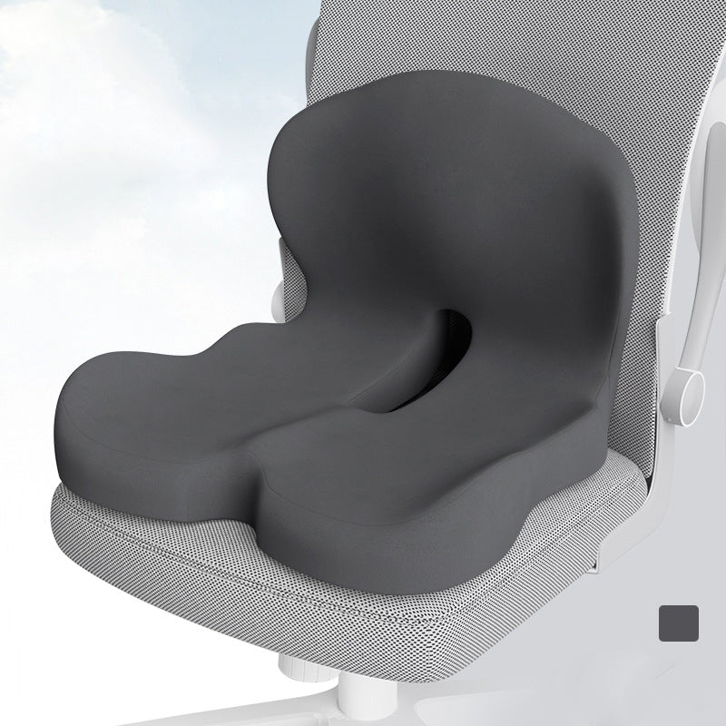 Seat cushion backrest integrated chair cushion memory cotton one-piece fart pad