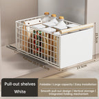 New Kitchen Pull-Out Cabinet Organizer, Sliding Rail Drawer for Spice and Bottle Storage