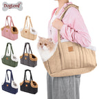 Pet Carrier Handheld Winter Thickened Portable Large Capacity Car Mount Sterilized Crossbody Bag for Dogs Outdoor Pet Bag