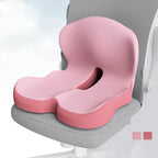 Seat cushion backrest integrated chair cushion memory cotton one-piece fart pad