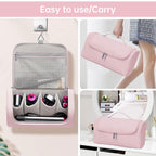 Large Capacity Hair Dryer Organizer Bag | PU Leather, Waterproof, Double-Layer & Non-Slip Interior for Travel, Salon & Home
