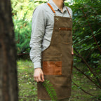 Hairstylist apron denim custom logo