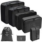 7PCS Packing Cubes for Suitcase – Travel Organizer & Storage Bag Set, Luggage Essentials