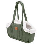 Pet Carrier Handheld Winter Thickened Portable Large Capacity Car Mount Sterilized Crossbody Bag for Dogs Outdoor Pet Bag