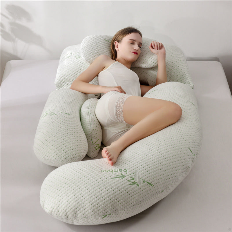 Pregnancy Pillow Waist Support Belly Cradle Multi-Functional Side Sleep Pillow Pregnancy Sleepin