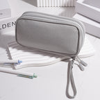 Multi - Functional Digital Accessories Organizer with Multiple - Layer Data Cable Pouch, Dust - proof Headphone Bag and Power Bank Pocket