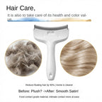 Cat Comb for Removing Loose Hair, Pet Grooming Tool for Long-Haired Cats, Undercoat Brush for Pets, Dog Hair Thinning Brush