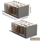 New Kitchen Pull-Out Cabinet Organizer, Sliding Rail Drawer for Spice and Bottle Storage