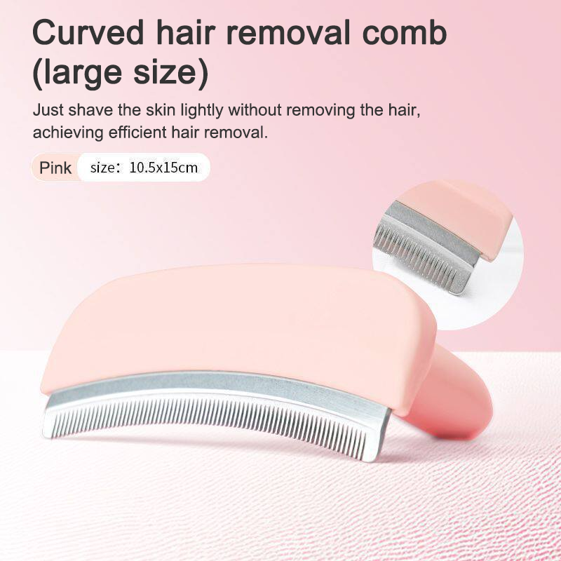 Cat Comb for Removing Loose Hair, Pet Grooming Tool for Long-Haired Cats, Undercoat Brush for Pets, Dog Hair Thinning Brush