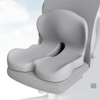 Seat cushion backrest integrated chair cushion memory cotton one-piece fart pad