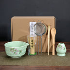 Matcha Bowl Matcha Making Tea Ordering Tool Ceramic Tea Bowl Teacup Blender Matcha Brushing Tea Whisker Set