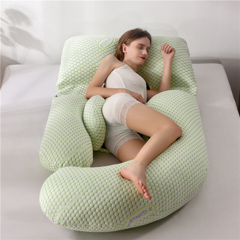 Pregnancy Pillow Waist Support Belly Cradle Multi-Functional Side Sleep Pillow Pregnancy Sleepin