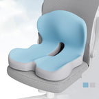 Seat cushion backrest integrated chair cushion memory cotton one-piece fart pad