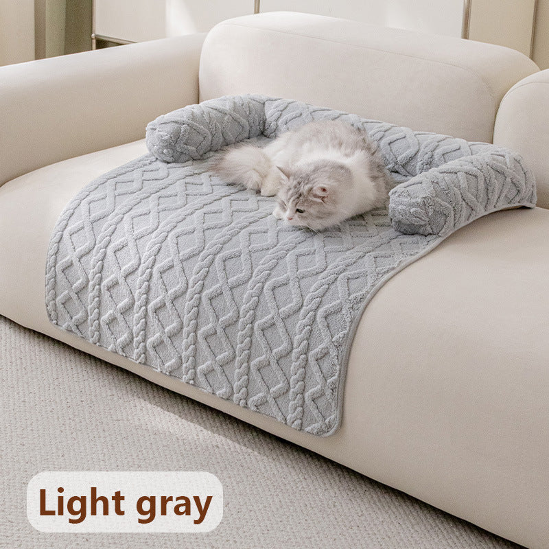 Pet Bed Mat for Dogs and Cats, New Winter Thickened Warm Non-Slip Pet Pad, Cat Bed and Dog Bed