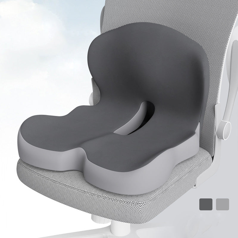 Seat cushion backrest integrated chair cushion memory cotton one-piece fart pad