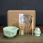 Matcha Bowl Matcha Making Tea Ordering Tool Ceramic Tea Bowl Teacup Blender Matcha Brushing Tea Whisker Set