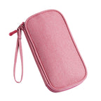 Multi - Functional Digital Accessories Organizer with Multiple - Layer Data Cable Pouch, Dust - proof Headphone Bag and Power Bank Pocket