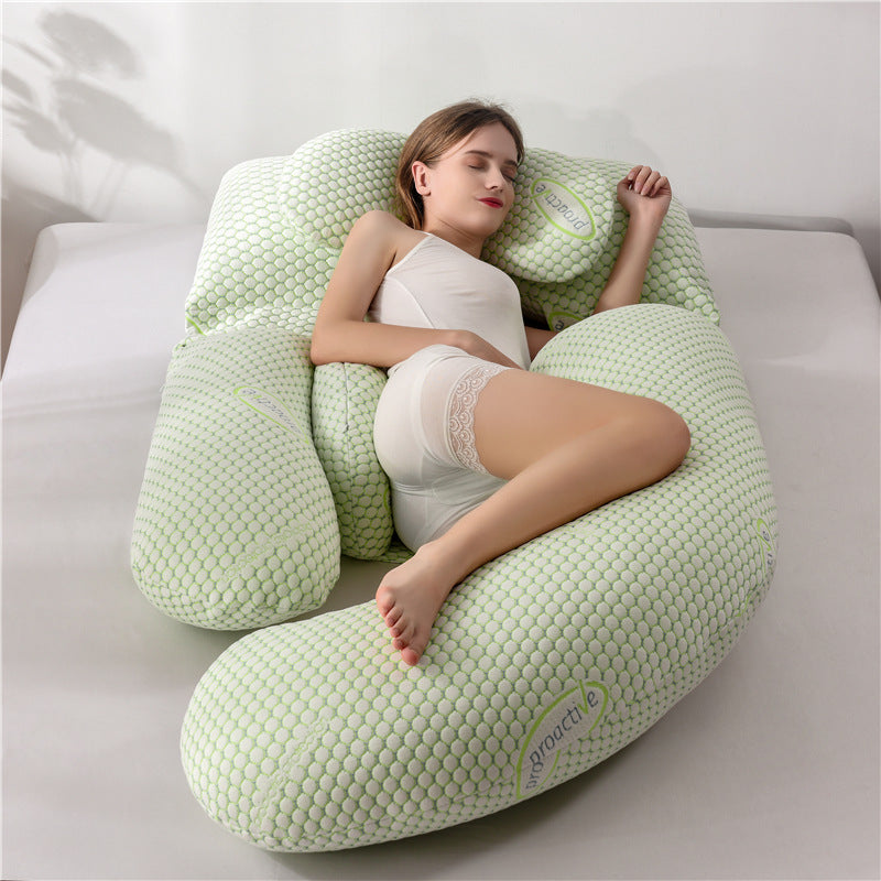 Pregnancy Pillow Waist Support Belly Cradle Multi-Functional Side Sleep Pillow Pregnancy Sleepin