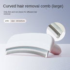 Cat Comb for Removing Loose Hair, Pet Grooming Tool for Long-Haired Cats, Undercoat Brush for Pets, Dog Hair Thinning Brush