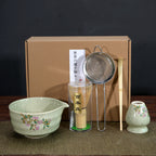 Matcha Bowl Matcha Making Tea Ordering Tool Ceramic Tea Bowl Teacup Blender Matcha Brushing Tea Whisker Set