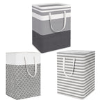Collapsible Fabric Laundry Hamper Clothing Storage Basket Multi-purpose Organizer Large Capacity Dirty Clothes Bag