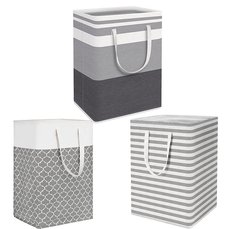 Collapsible Fabric Laundry Hamper Clothing Storage Basket Multi-purpose Organizer Large Capacity Dirty Clothes Bag