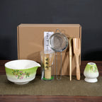 Matcha Bowl Matcha Making Tea Ordering Tool Ceramic Tea Bowl Teacup Blender Matcha Brushing Tea Whisker Set