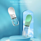 Pet Travel Water Bottle for Dogs and Cats - Portable Outdoor Drinking Cup for Pets, Convenient for Walks and Travel
