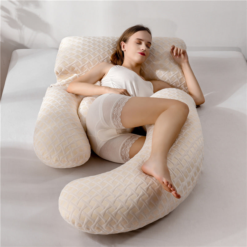Pregnancy Pillow Waist Support Belly Cradle Multi-Functional Side Sleep Pillow Pregnancy Sleepin