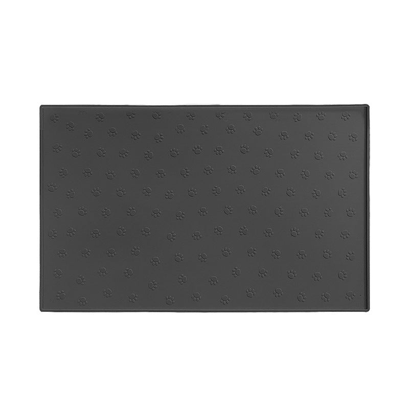 Pet Placemat Edible Grade Silicone Anti-Spill Non-Slip Waterproof Easy to Clean Large Cat and Dog Mat