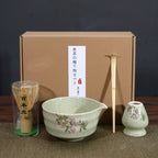 Matcha Bowl Matcha Making Tea Ordering Tool Ceramic Tea Bowl Teacup Blender Matcha Brushing Tea Whisker Set