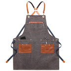 Hairstylist apron denim custom logo