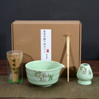 Matcha Bowl Matcha Making Tea Ordering Tool Ceramic Tea Bowl Teacup Blender Matcha Brushing Tea Whisker Set