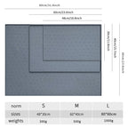 Pet Placemat Edible Grade Silicone Anti-Spill Non-Slip Waterproof Easy to Clean Large Cat and Dog Mat