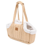 Pet Carrier Handheld Winter Thickened Portable Large Capacity Car Mount Sterilized Crossbody Bag for Dogs Outdoor Pet Bag